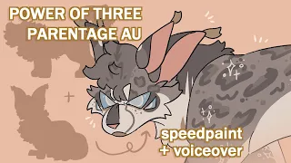 Power Of Three AU! || Warrior Cats ;; Speedpaint + Voiceover