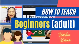 How to Teach Adult Beginners | CEFR A1 Level | Actual class with Commentary