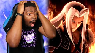 THEY PUT SEPHIROTH IN SMASH ULTIMATE!?! Super Smash Bros Ultimate Sephiroth Trailer Reaction!