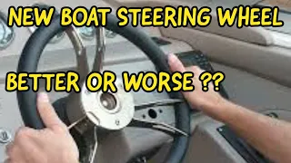 Boat Steering Wheel Replacement - Gussi Italia - Update the look of your boat!!