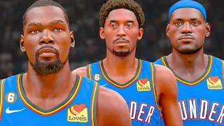 What If LeBron, Kobe, and KD Played Together?