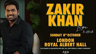 Zakir Khan, UK - stage tod performance- hasi, khusi, sahi aur MANPASAND @royalalberthall