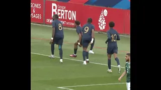 Mathys Tel | Every Touch | France U19 VS Northern Ireland U19 (1-0)