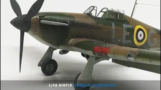 1/48 Airfix Hawker Hurricane Mk 1 - Extended Build