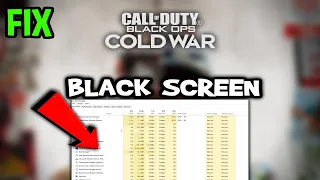 Cold War – How to Fix Black Screen & Stuck on Loading Screen