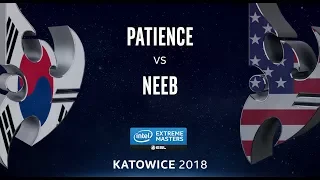 StarCraft II - Patience [P] vs. Neeb [P] - LB Final - B4 - IEM Katowice 2018
