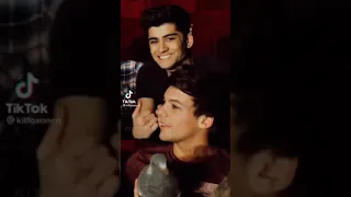 Louis Tomlinson saying he loves Zayn Malik and Harry Styles turning jealous #shorts