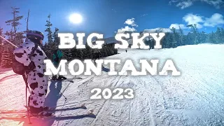 Big Sky 2023 - Ski Trip Montage