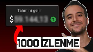 YouTube 2024'de Yurtdışından 1000 İzlenmeye Ne Kadar Para Ödüyor?