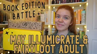 Unboxing In The Dark & Into The Shadows - Illumicrate & Fairyloot Adult May 2022