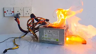 I Plugged Power Supply in Reverse Way💥 | Crazy Explosion Experiment🔥