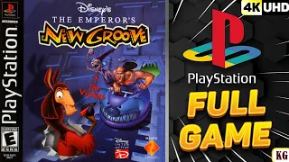 The Emperor's New Groove [PS1] 100% [PS1] 100% Gameplay Walkthrough FULL GAME [4K60ᶠᵖˢ UHD🔴]