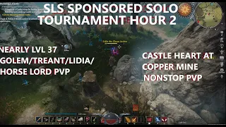 V Rising Hardcore Tournament Hour 2 Lvl 37 Speed Run - Horse Lord PvP - Castle Heart - Strategies