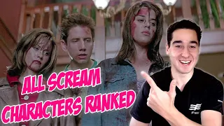 ALL SCREAM FRANCHISE CHARACTERS RANKED | TIER LIST
