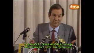 Garaikoetxea-PNV: historia de una disputa. Informe semanal 22/12/84