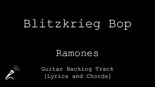 Ramones - Blitzkrieg Bop - VOCALS - Guitar Backing Track