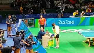 RIO2016 - China (Zhang Jike) x South Korea (Jeoung Youngsik) - Table Tennis Team Events