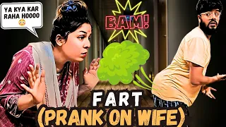 Extreme Fart Prank On Wife#Farting on wife prank#fart prank wife reaction#Prank on wife#farting