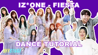 [OFFSTAGE HIGHLIGHTS ep. 1-2] Learning to Dance IZ*ONE's 'Fiesta' with FreeMind!