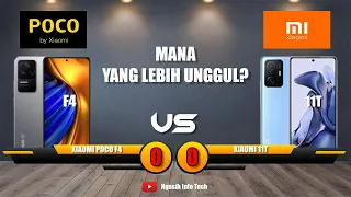 Perbandingan Xiaomi Poco F4 dan Xiaomi 11T | TERBARU !!