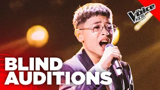 Mattia e la sua DEDICA alla vita con Albano | The Voice Italy Kids | Blind Auditions