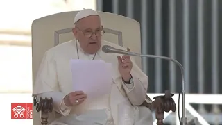 Catequesis del Papa Francisco “La templanza”