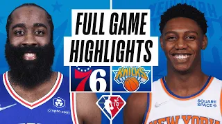 Game Recap: 76ers 125, Knicks 109