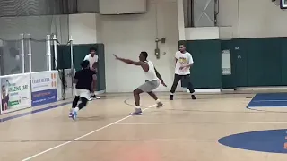 Myles Powell Splashing 3's at CoachTone Runs