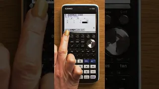 [Casio fx-CG50 tutorials] Simultaneous Equations #shorts