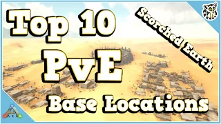 TOP 10 PvE Base Locations - Scorched Earth - Ark: Survival Evolved