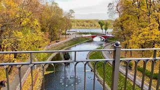 Autumn Walking Tour 🍁Belarus, GOMEL 🍁 October 2022 - With Captions!