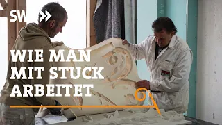 How to work with stucco | SWR Handwerkskunst