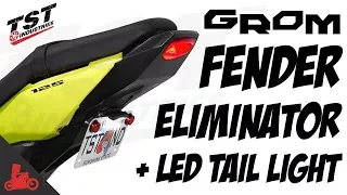 How To: Honda Grom Fender Eliminator Install