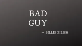 Billie Eilish & Mishi Chwan - Bad Guy By Lalechitaxd