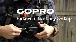 How to Use a GoPro with an External Battery for Recording Long Bike Rides or Motorcycle Rides