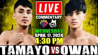 🔴LIVE Gary Tamayo vs Ryuto Owan Full Fight Commentary! Featherweight Contest - 8 Rounds