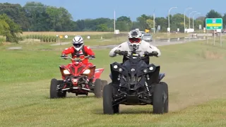 Raptor 700 and Renegade 1000 Ditch Riding