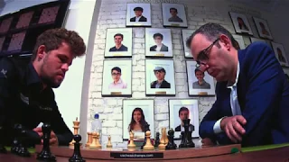 AMAZING ATTACK!! Magnus Carlsen vs Leinier Dominguez Perez || Saint Louis Rapid 2019