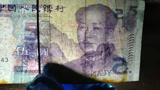 5 Chinese Yuan 2005 edition banknote.