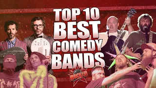 Top 10 BEST Comedy Bands | Rocked