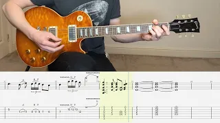 Boston - More Than A Feeling Solo Guitar Tab and Real Backing Track