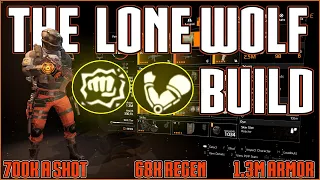 The Division 2 | Lone Wolf Build | Solo Any Content Easily! | Huge Damage High Regen!!