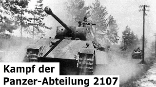 Kampf der Panzer Abteilung 2107 Panther - Arnheim