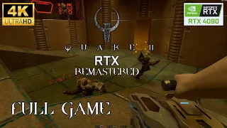Quake 2 RTX Remastered | Full Game/Nightmare | GeForce RTX 4090 + i9-13900 | Maximum Settings | 4K