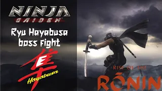 Ryu Hayabusa Boss Fight, Hayabusa Armour, Hayabusa Katana  - Rise of the Ronin