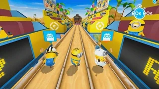 Despicable Me 2 - Minion Rush : Multiplayer | Fun Race Between 3 Minions