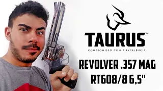 REVIEW RAPIDO REVOLVER 357 MAG - RT 608 6,5 POLEGADAS