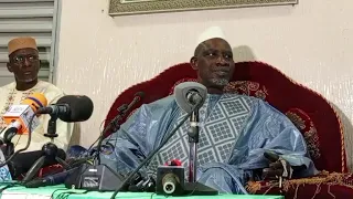 CHÉRIF OUSMANE MADANE HAIDARA CONFÉRENCE DE PRESSE DANS LE CADRE DU MAWLID NABAWI 2024 À SÉGOU