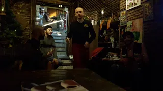 Giorgi Gogolauri & Lado Dongvani Live at a small Georgian restaurant