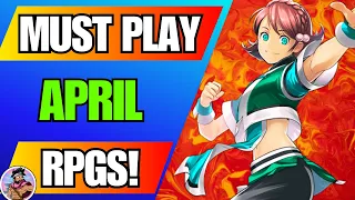 12 BRAND NEW JRPGS You Can Play This April!